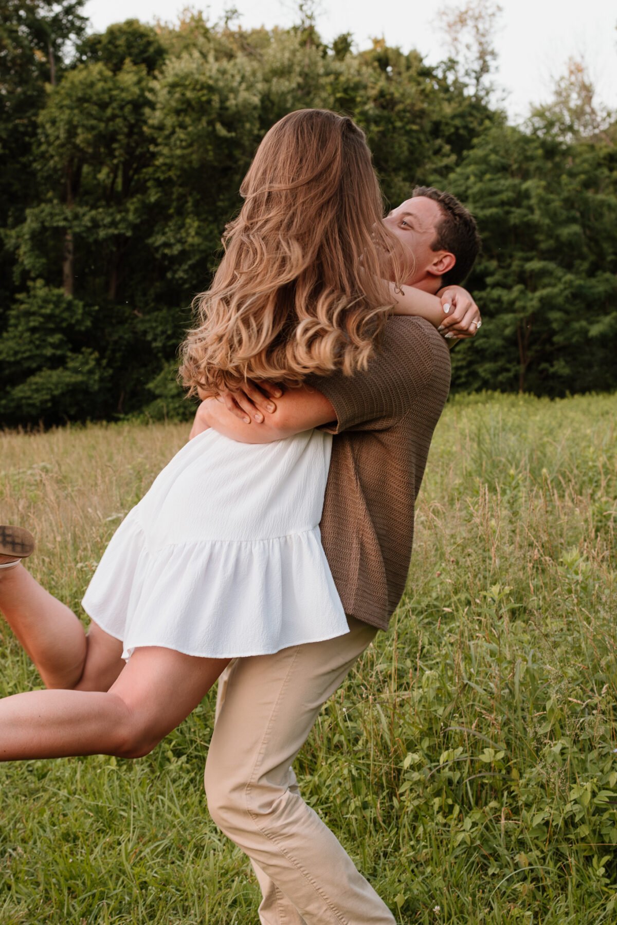 Couples Swinging Pose