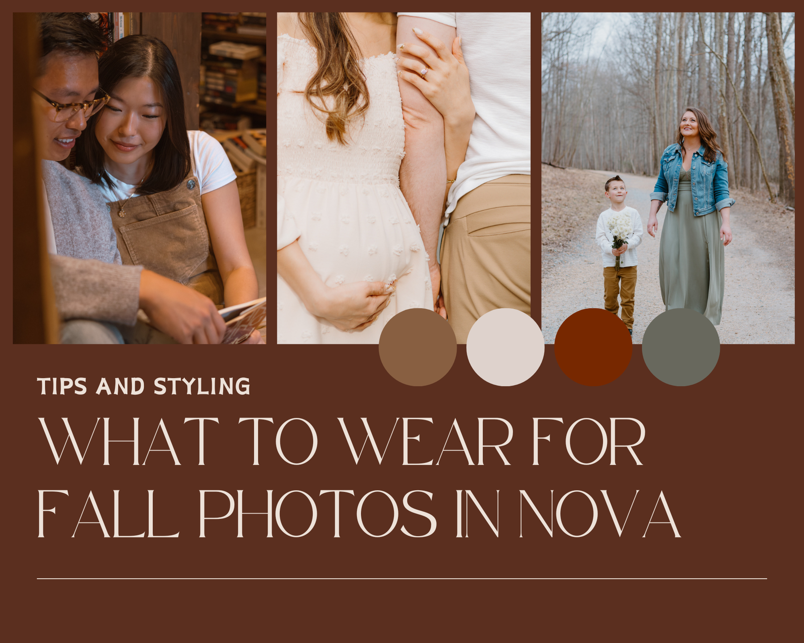 What to Wear for Fall Photos in NOVA